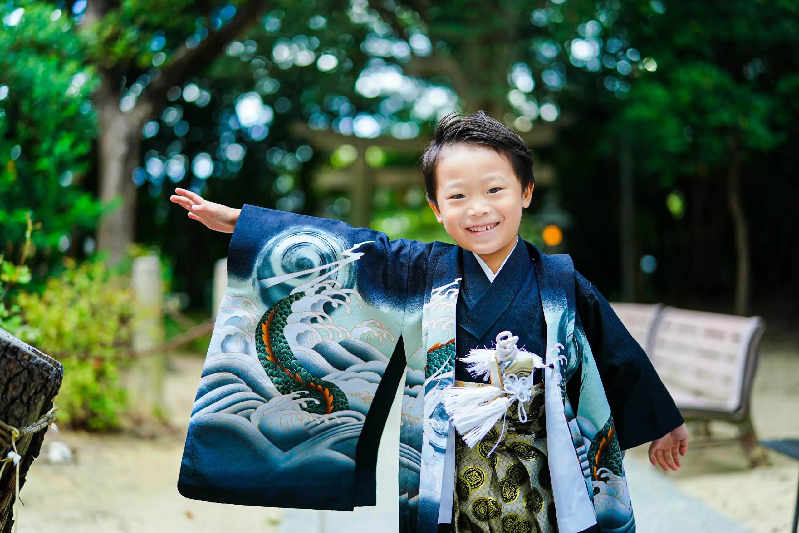 堺市にある写真館FYS Photographyの七五三写真撮影