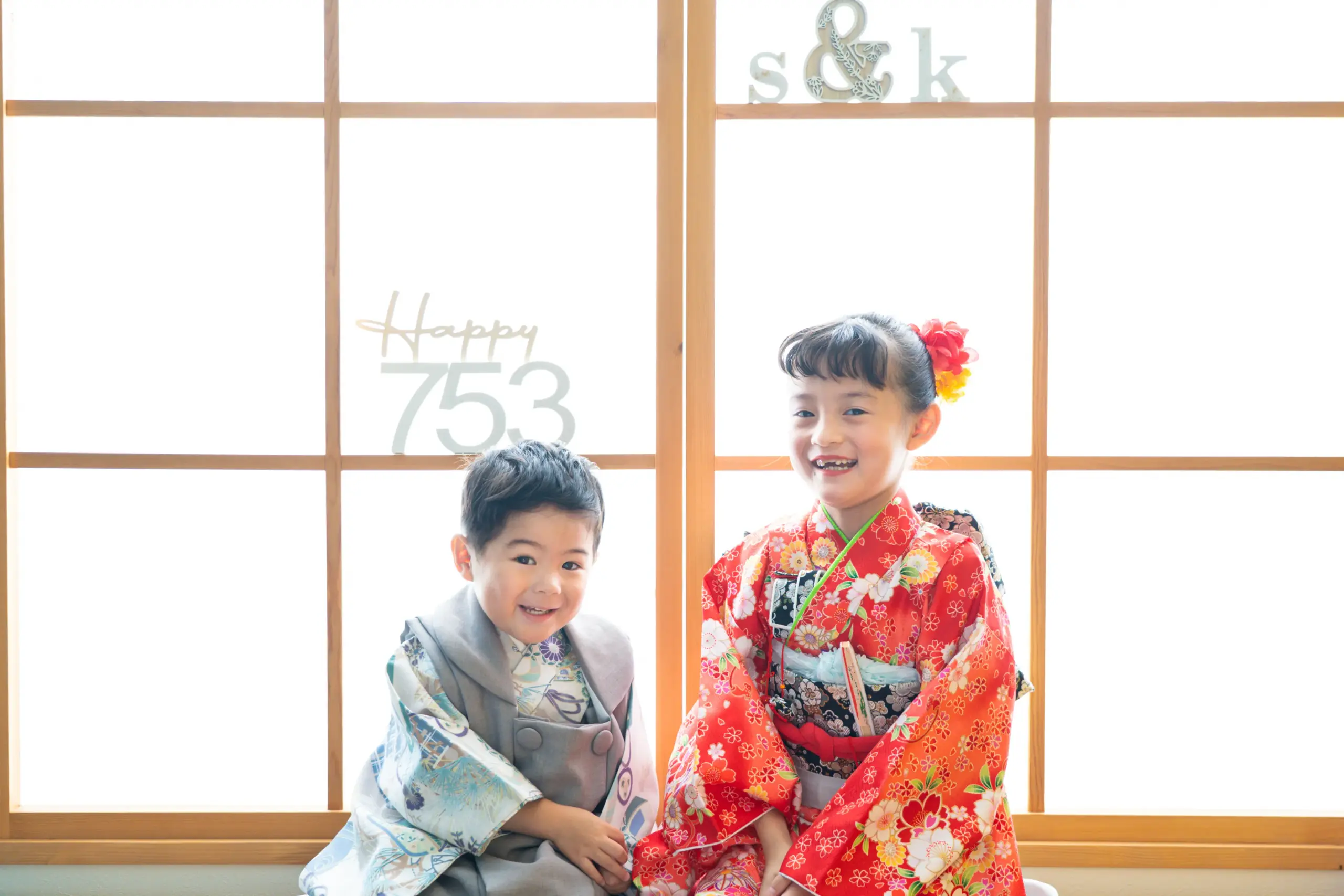 堺市にある写真館FYS Photographyの七五三スタジオ撮影