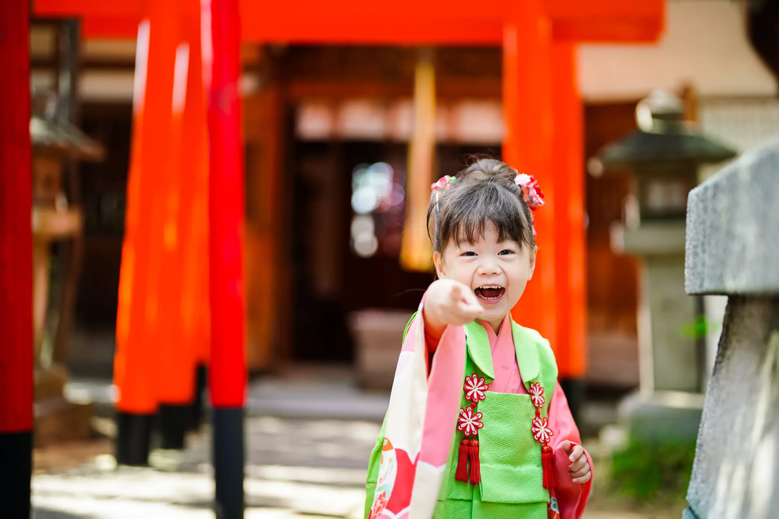 大阪府堺市にある写真館、FYS Photographyの七五三写真撮影