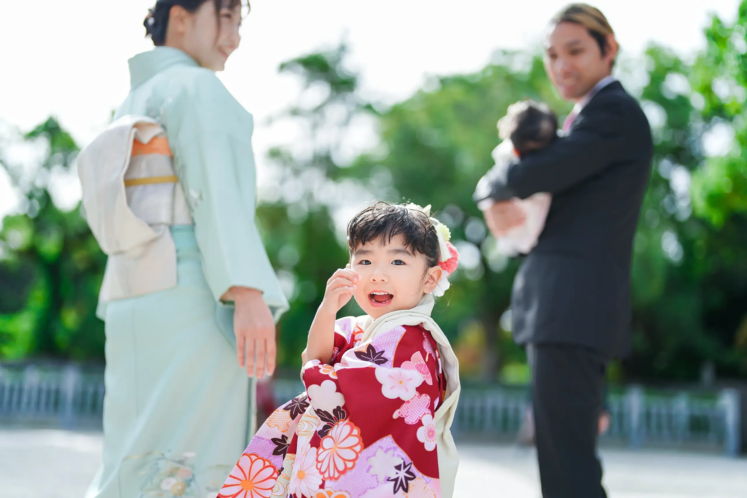 堺市にあるロケーション撮影に特化した写真館。FYS Photographyの七五三写真撮影