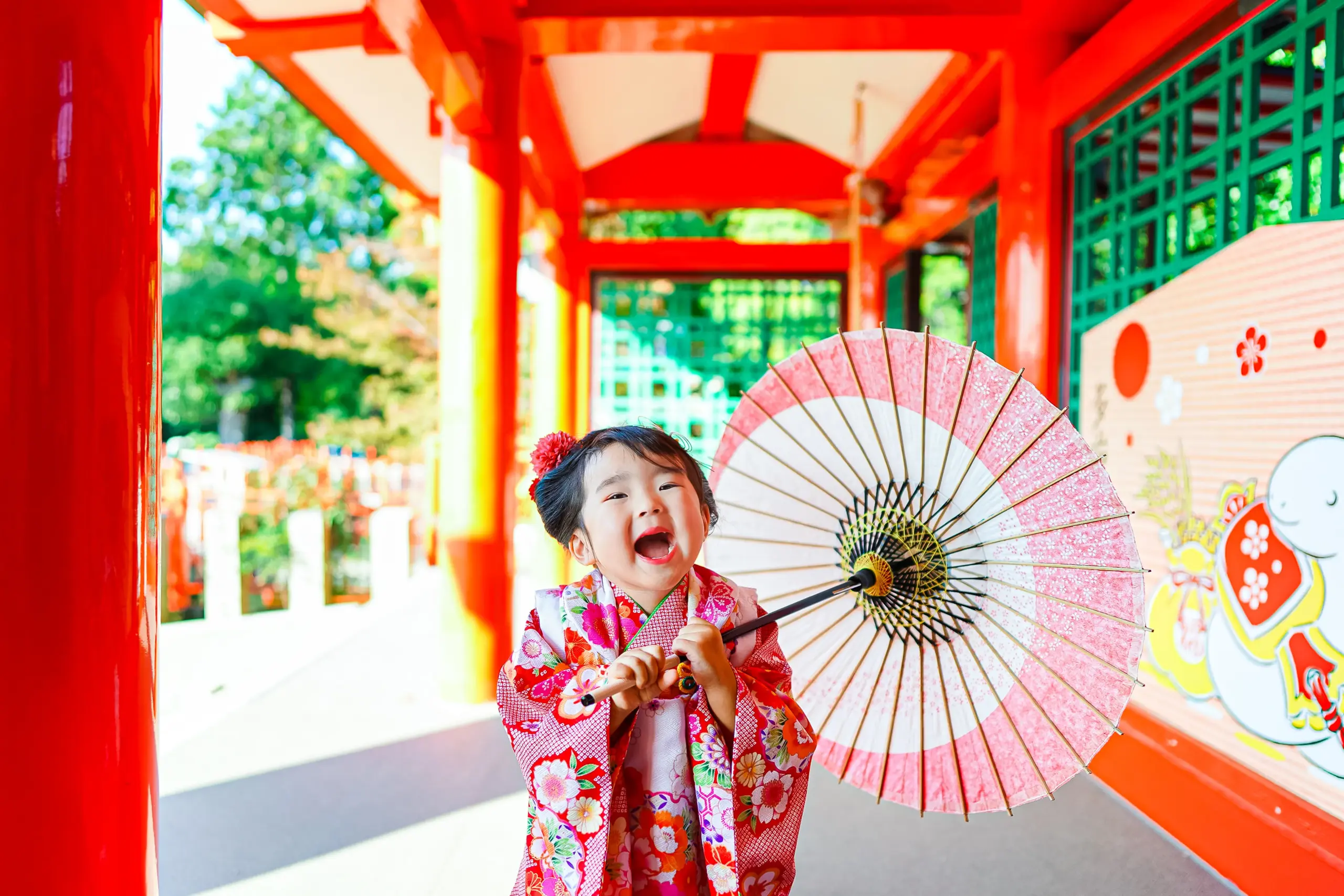 堺市にあるロケーション撮影に特化したフォトスタジオ。FYS Photographyの七五三写真撮影