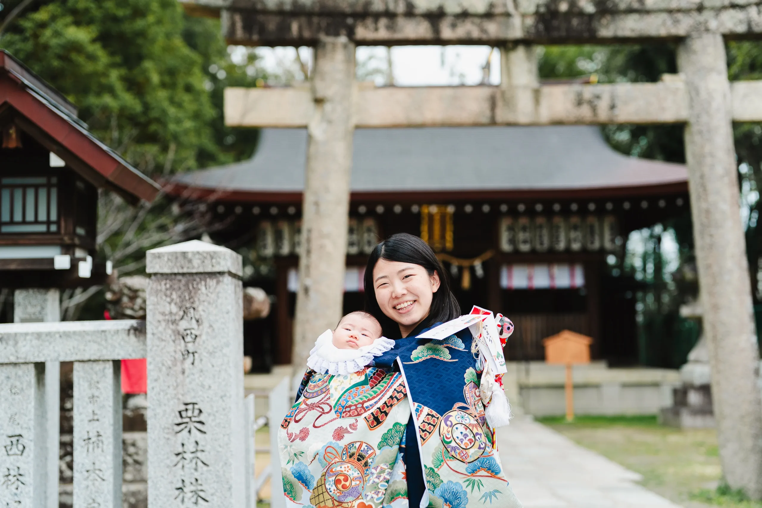 ロケーション撮影・出張撮影に特化した堺市にある写真館。FYS Photographyのお宮参り写真撮影