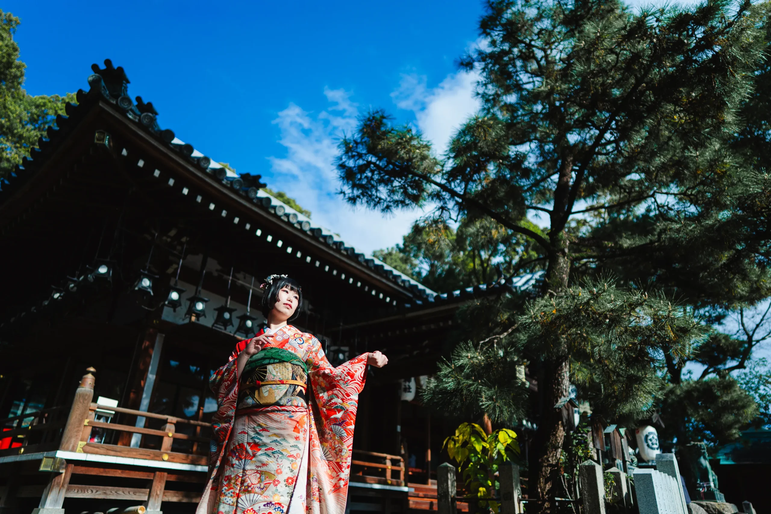 ロケーション撮影と出張撮影に特化した大阪府堺市にあるフォトスタジオ、FYS Photographyの成人式ロケーション写真撮影。フィスフォトグラフィの成人式前撮り（後撮り）はオシャレで綺麗な写真に拘っております。