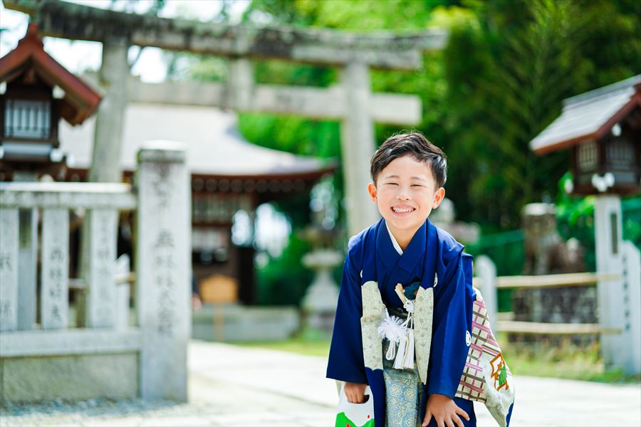 七五三5才男の子